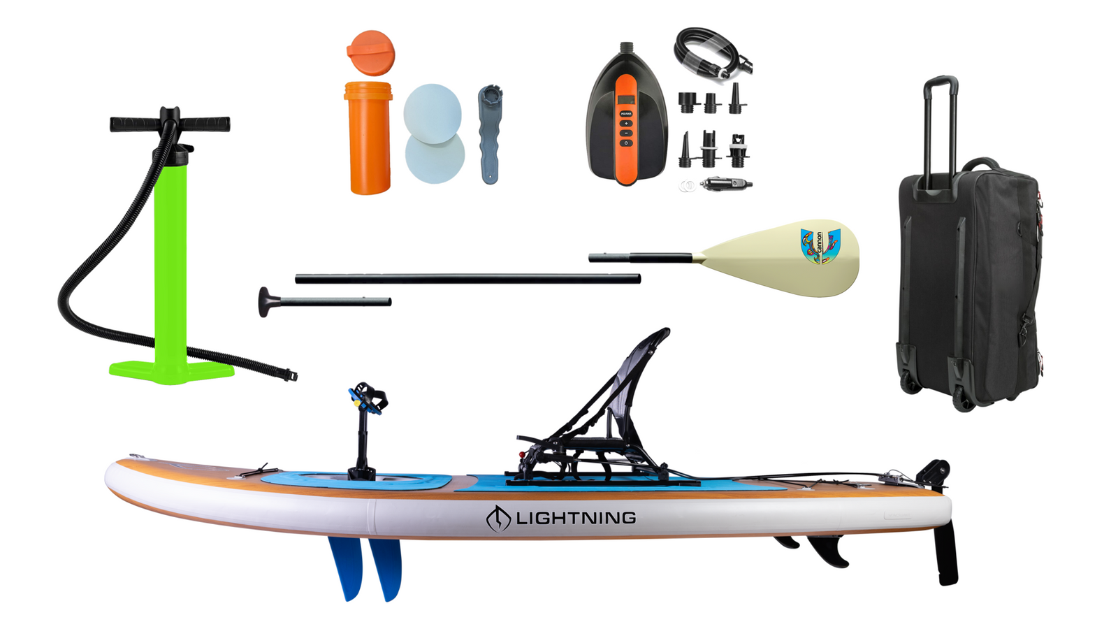 Air 9 Inflatable Pedal Board